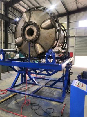 ποιότητας  Aluminum Rotational Rock And Roll Rotomoulding Machine OEM ODM εργοστάσιο
