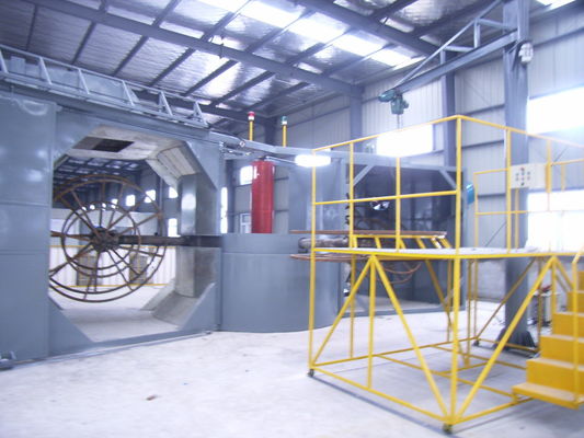 Αγορά 5 σταθμούς Πύργος Roto Molding Machine υψηλής απόδοσης εξοικονόμηση ενέργειας για πλαστικό ηλεκτρονική κατασκευή