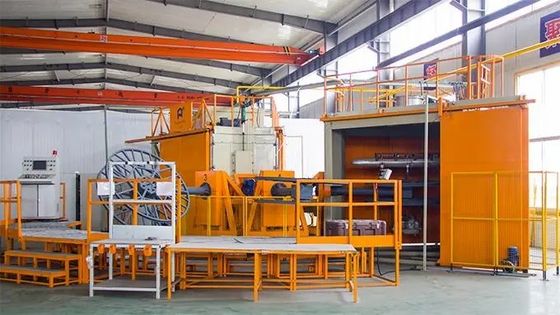 OEM ODM περιστροφική μηχανή χύτευσης 10-20 κύκλους ανά ώρα