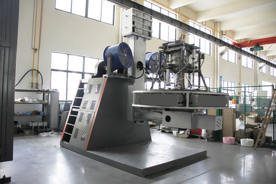 Ηλεκτρική θέρμανση PLC έλεγχο Roto Molding Machine ψύξη νερού