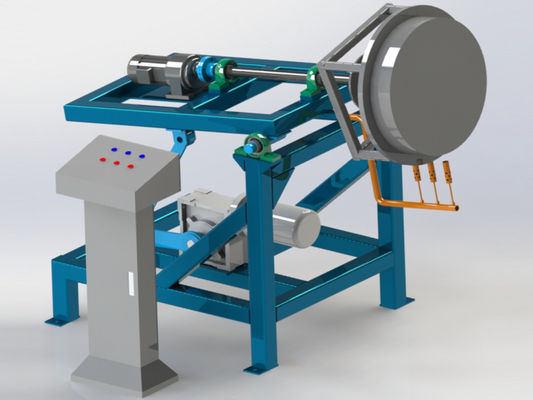 Συσκευή αποθήκευσης νερού Bucket Rock And Roll Rotational Molding Machine για πλαστικά κούφια προϊόντα