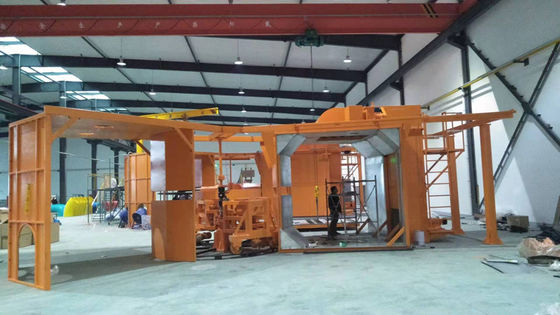 Πύργος Roto Molding Machines, Τρία χέρια περιστρεφόμενη μηχανή χύτευσης, πλαστική μηχανή σχηματισμού,