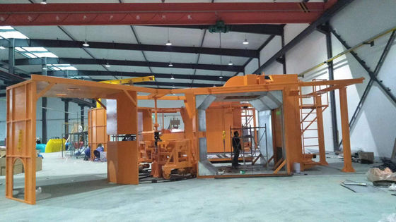 Πολυαιθυλένιο 500-1000L χωρητικότητα Roto Molding Machine Ατμοσφαιρική ψύξη 3 φάσεων