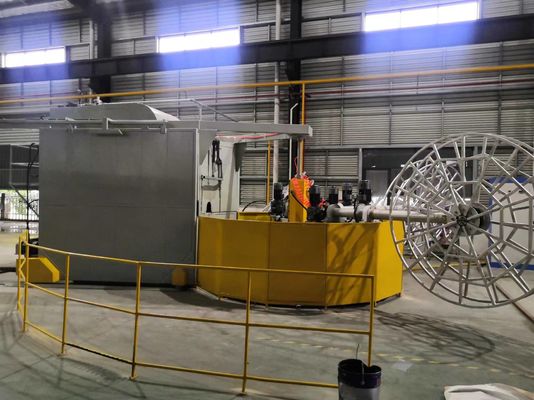Πύργος Rotary Shuttle Rotomolding Machine Αποδοτικός Ευέλικτος