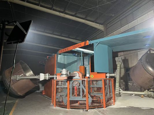 Μηχανήματα για το σχηματισμό τροχιακών ρευστών με τρία χέρια και πέντε σταθμούς