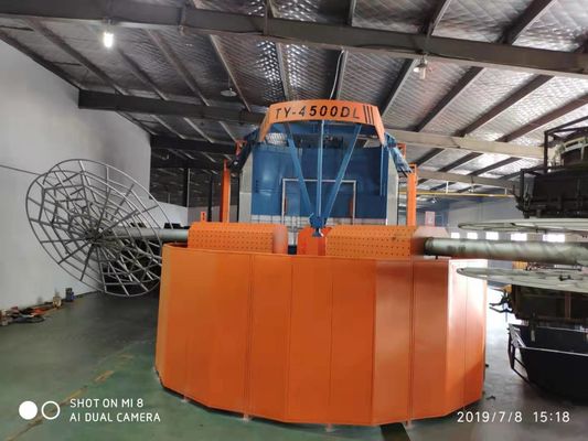Μηχανή στρογγυλομόρφωσης με έλεγχο PLC για την κατασκευή δεξαμενών νερού