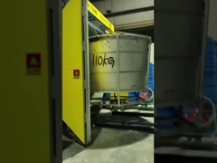 Ηλεκτρική / αέριο θέρμανση Roto Molding Machine 3 φάση 380V 50Hz